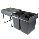 Κάδος Απορριμάτων Συρόμενος 2x20L