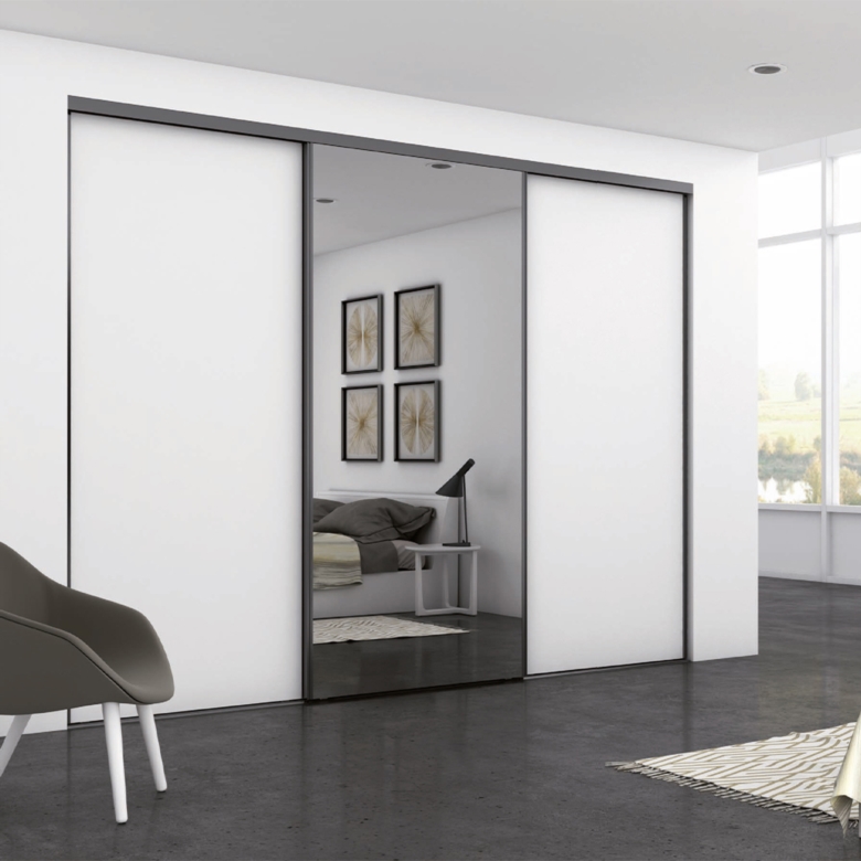 Placard 74 Sliding System for triple door