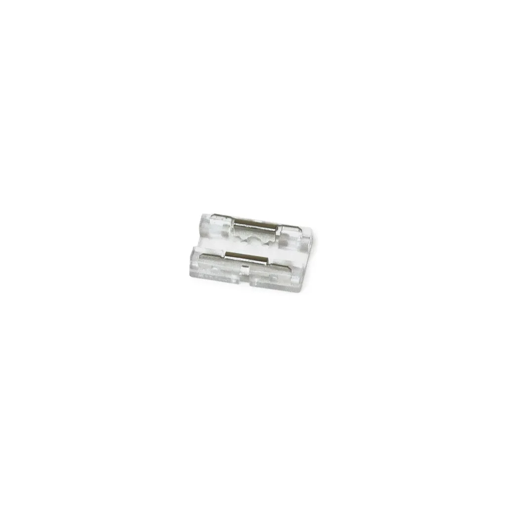 Connector for joining two LED strips 8 mm
