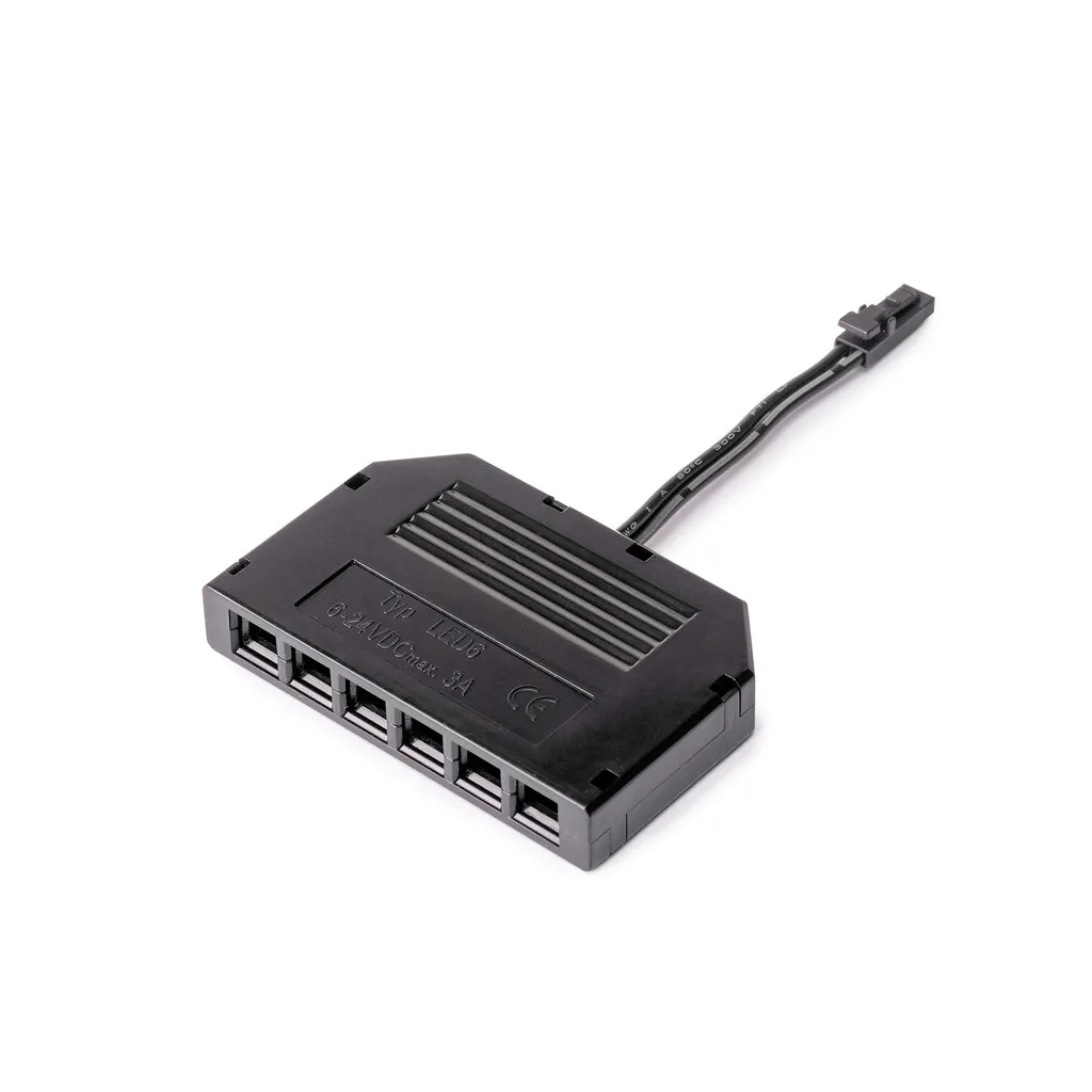 [5223720] Distribution cable with 6 outlets and one inlet with MINILED