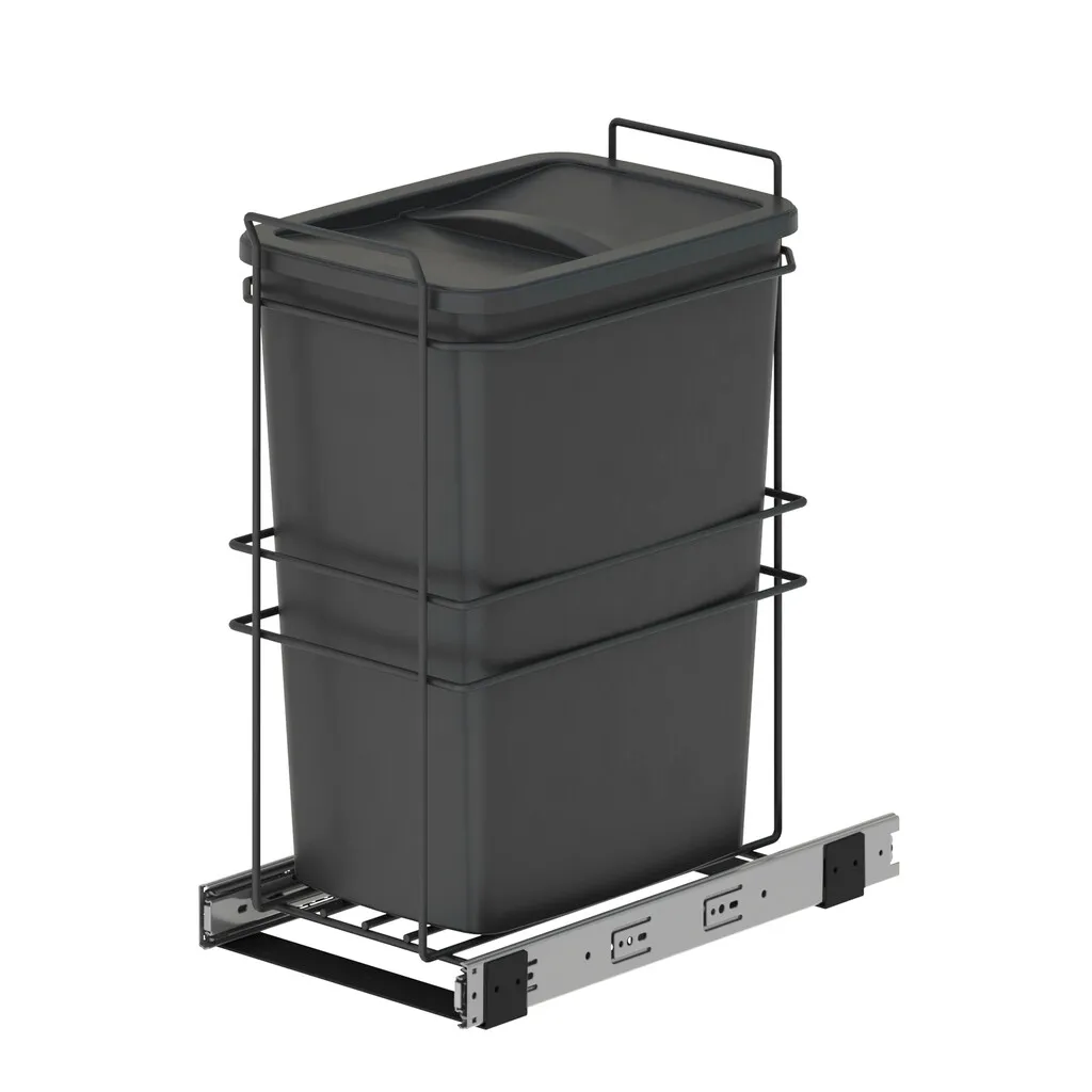 Recycling bin Manual Pull Out 1x35L