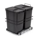 Recycling bin Manual Pull Out 2x35L