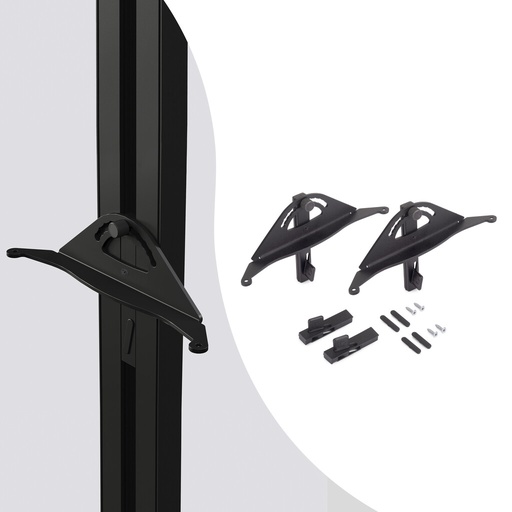 Zero μπρακέτο στήριξης ξύλινου ραφιού με κλίση