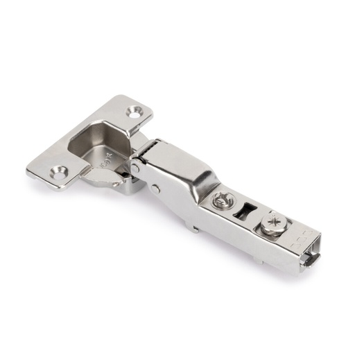 [1065207] X92 105° Half Overlay Soft Closing Screw (Nickel)